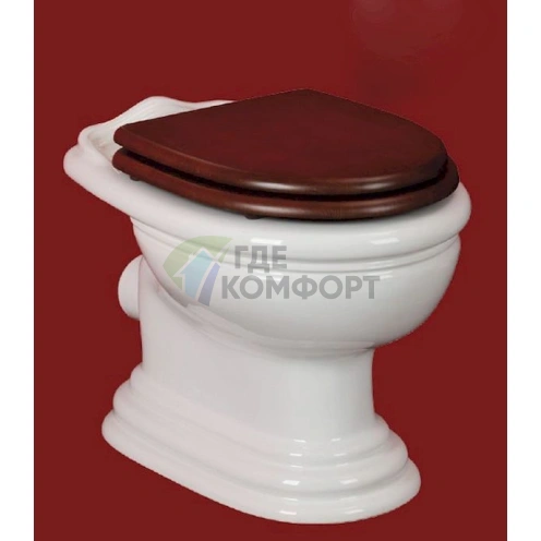 Приставной унитаз Migliore Milady BI со скрытым монтажом: элегантность и стиль - фото 2