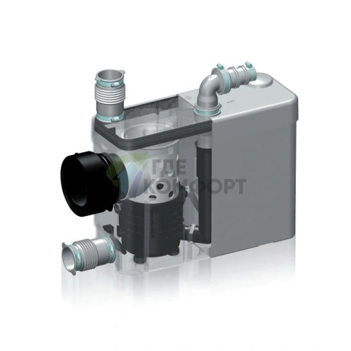 Канализационный насос с измельчителем SFA Sanipack - фото 4