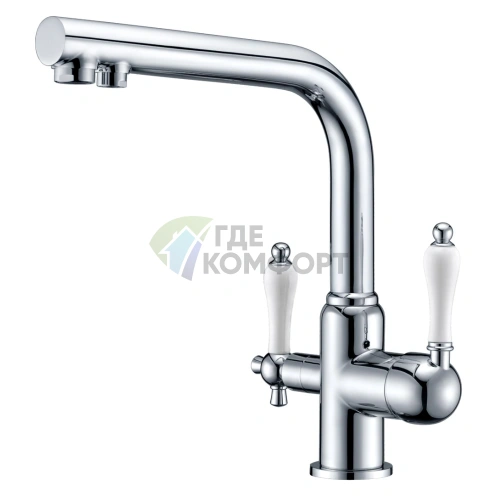 31144 Смеситель KAISER Vincent для кухни с подключением фильтра для питьевой воды - фото 1