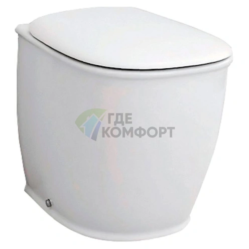 Унитаз приставной ArtCeram Azuley AZV002 - фото 1