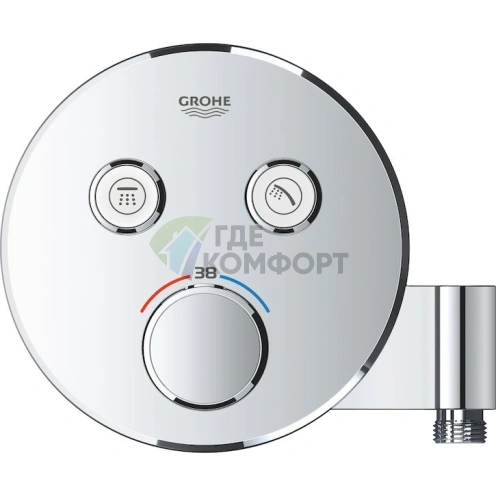 Термостат Grohe Grohtherm SmartControl для ванны с душем - фото 2