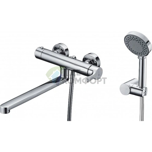 Стильный универсальный смеситель Wasserkraft Berkel 4802L с латунным корпусом - фото 1