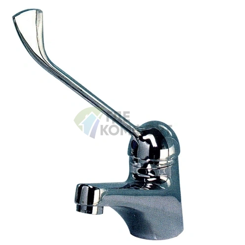 Смеситель GLOBO однорычажный с длинным изливом, хром (DS142) - фото 1