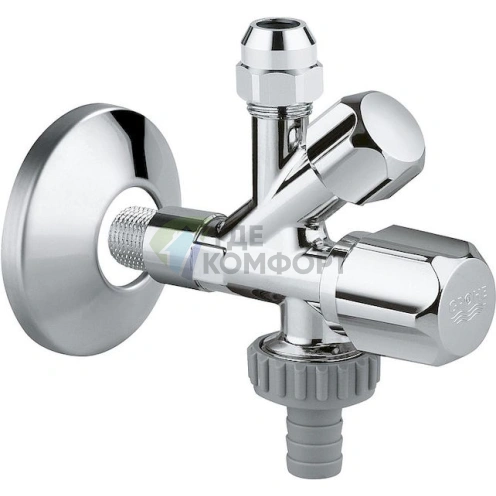 Комбинированный вентиль Grohe WAS 22033000 3/8 для смесителей - фото 1