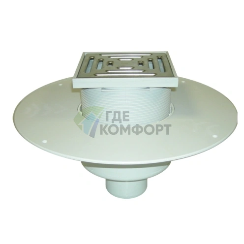 Кровельная воронка HL62BP с трапом и теплоизоляцией - фото 1