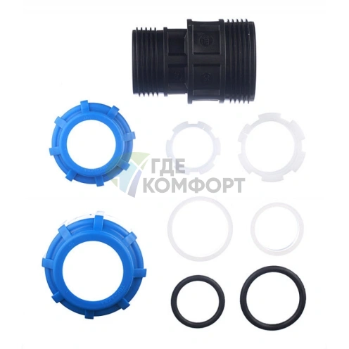 Муфта переходная 50x40 ПНД Политэк - фото 3