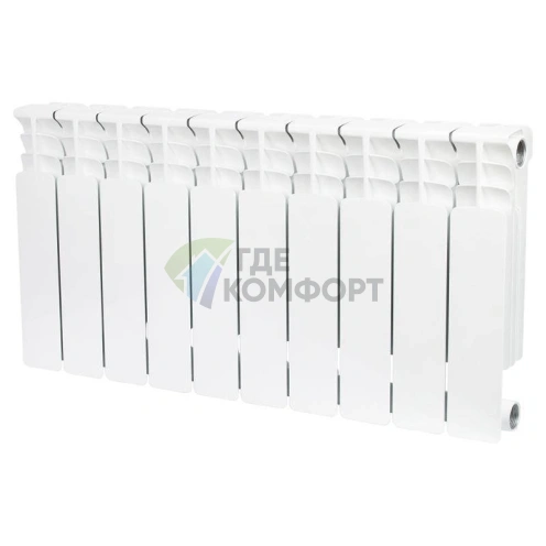 Радиатор биметаллический Konner 80/350 Bimetal-10 секций фото 1