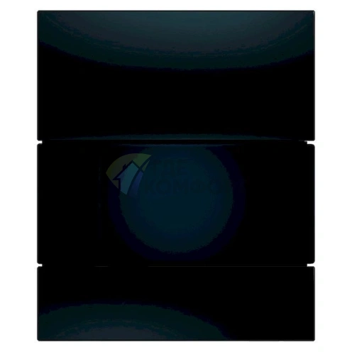 Кнопка смыва для писсуара TECE Square Urinal 9242809 в черном стекле - фото 1