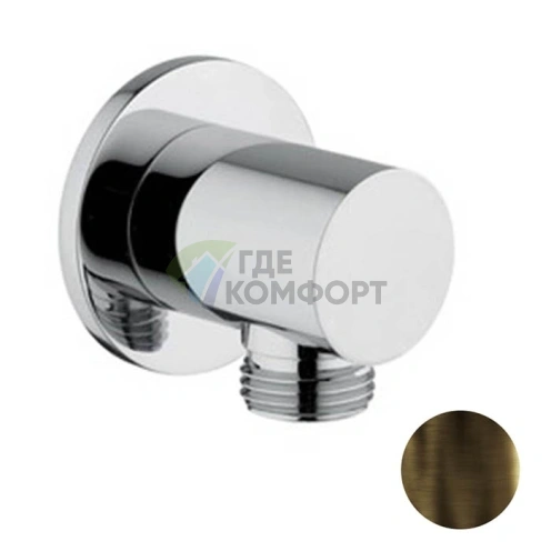 Шланг для душа Nicolazzi с подключением, цвет тёмная бронза (5527DB) - фото 1