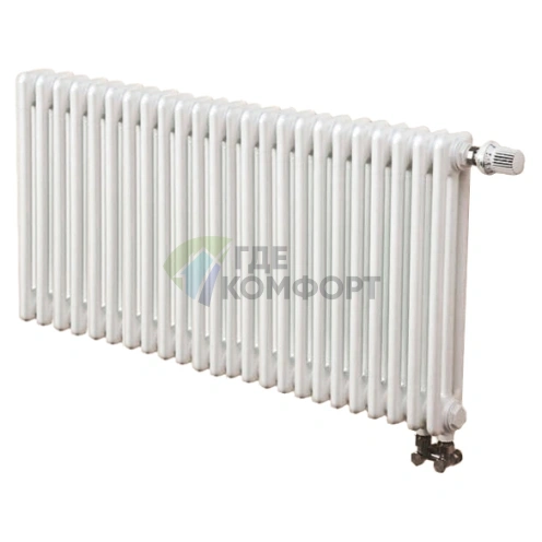 Трубчатый стальной радиатор Zehnder Charleston Completto Z-2056/22 секции с нижним подключением V001 - фото 1