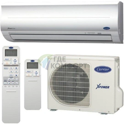Инверторная сплит-система Carrier X-power Gold Inverter 42UQV025M/38UYV025M - фото 1
