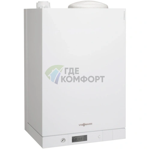 Газовый конденсационный настенный котел с встроенным бойлером Viessmann Vitodens 111-W B1LD029 (4-7-19-0 кВт) с бойлером 46 л - фото 1