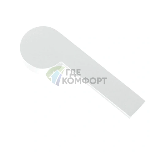 Накладка на ручку смесителя Gattoni Color для раковин и биде Bianco Opaco (8098/80BO) - фото 1