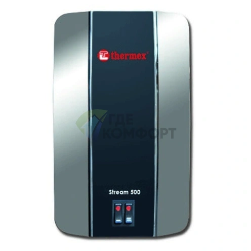 Водонагреватель электрический проточный Thermex 500 Stream combi cr - фото 1