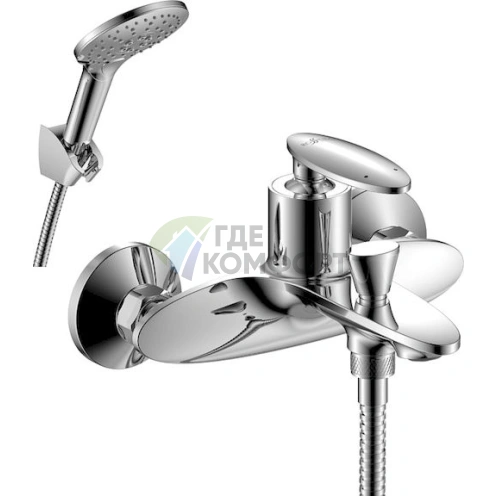 Смеситель для ванны с душем Rossinka RS30-31: стиль и комфорт в каждой детали - фото 1