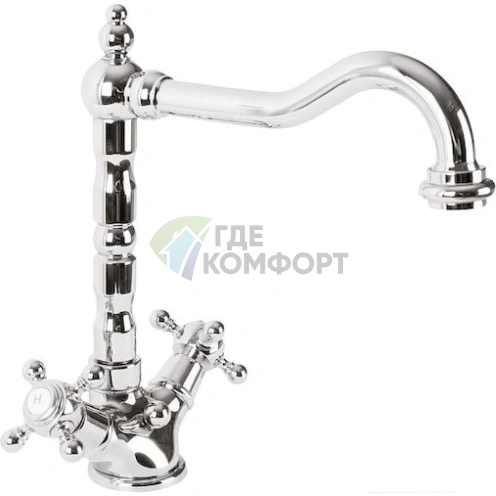 Смеситель для раковины Cezares Golf GOLF-LS2-01: стиль и функциональность - фото 1