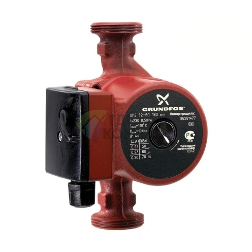 Циркуляционный насос Grundfos UPS 32-60 180 - фото 5