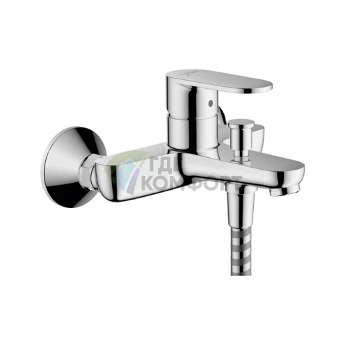 Однорычажный смеситель для ванны Hansgrohe Vernis Blend внешнего монтажа хром (71440000) - фото 1