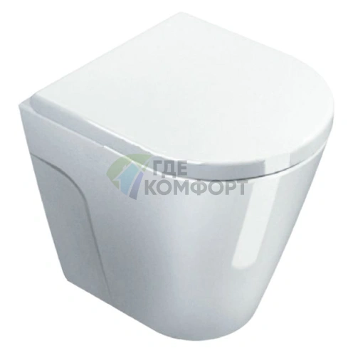 Приставной унитаз Catalano Zero 55 — компактное решение для вашего санузла - фото 1