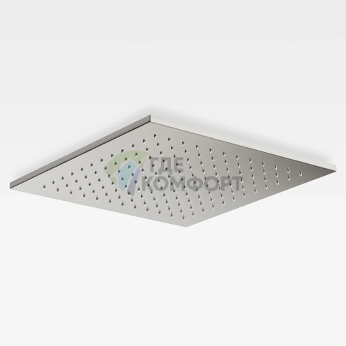 Потолочный душ Armani Roca 450x450 мм в цвете матовая сталь (7.5B93.7.6VS.0) - фото 1