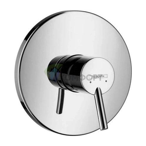 Стильный смеситель Hansgrohe Talis S для душа с верхним лейкой (арт. 32675000) - фото 1