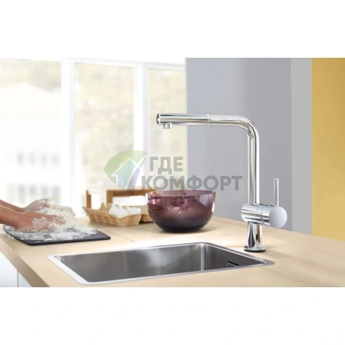 Смеситель Grohe Minta Touch 31360001 для кухни с сенсорным управлением - фото 2