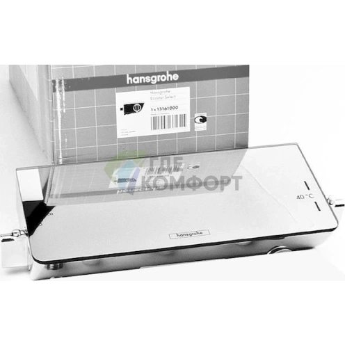 Термостат для душа Hansgrohe Ecostat Select 13161000 - фото 10