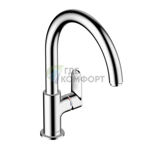 Кухонный смеситель Hansgrohe Vernis Blend M35 однорычажный хром (71870000) - фото 1