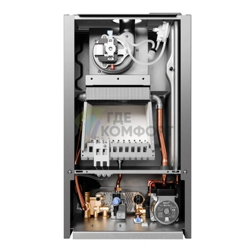 Настенный газовый котел E8 tempo GHA24W (стеклянная панель серый графит) - фото 10