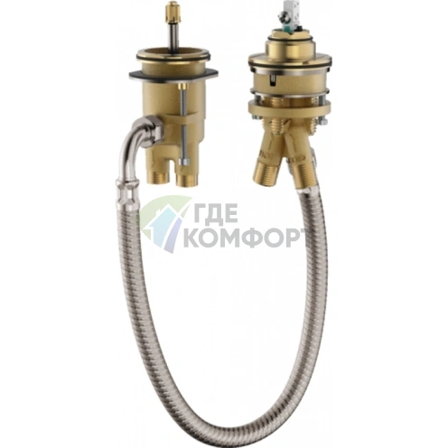 Смеситель Hansgrohe для ванны скрытого монтажа на 2 отверстия (13159180) - фото 1