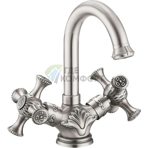 Смеситель Zorg Antic для раковины однорычажный хром - фото 1