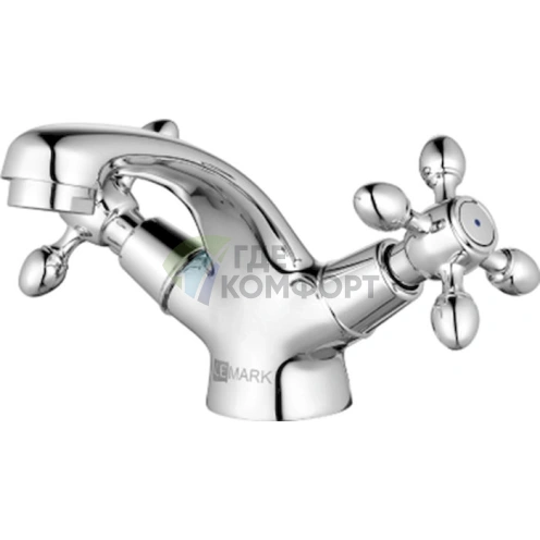 Смеситель Lemark Vista LM7606C для раковины с хромированным покрытием - фото 1