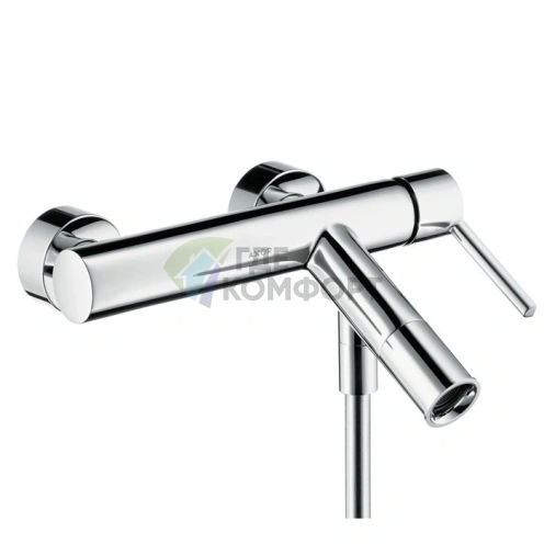 Смеситель для ванны AX Starck однорычажный настенный хром (10465000) - фото 1