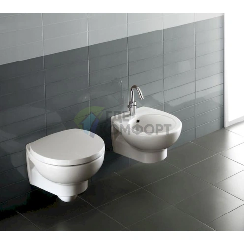 Подвесной унитаз Hatria Erika Pro с системой скрытого монтажа - фото 5