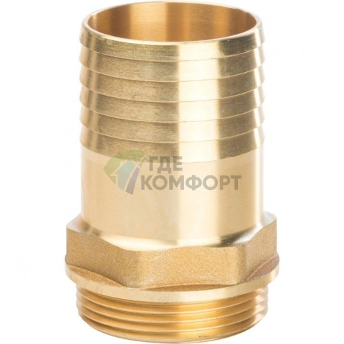 Штуцер с наружной резьбой STOUT НР 1 1/4 x 40 - фото 2