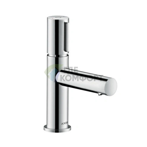Смеситель для раковины AX Uno с донным клапаном, хром (45015000) - фото 1