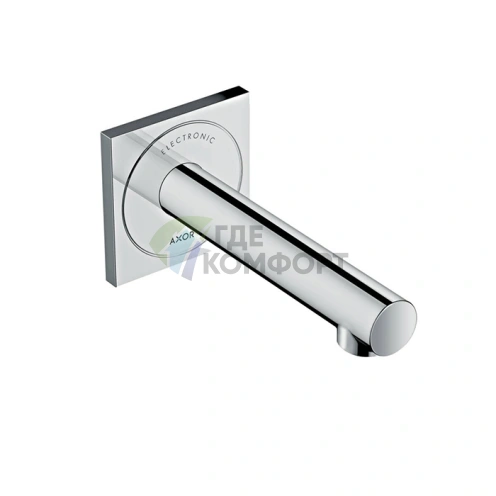 Электронный смеситель AX Uno для раковины, встраиваемый, хром (45110000) - фото 1