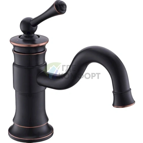 Смеситель для раковины Timo Adelia 6061/04F Black Antique - фото 1