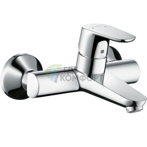 Смеситель для раковины Hansgrohe Focus настенный, хром, излив 180 мм (31923000) - фото 1