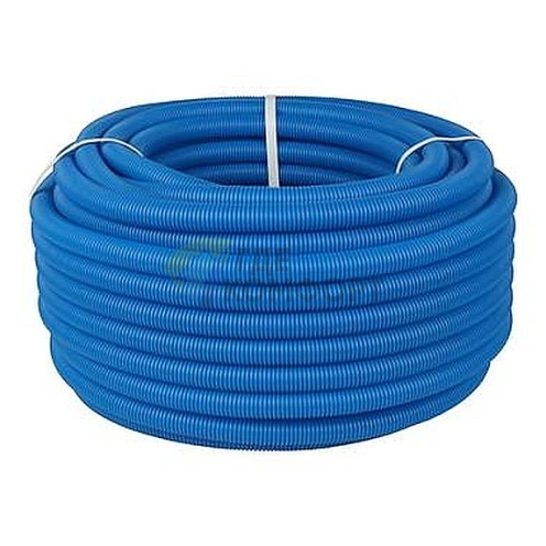 Труба Stout гофрированная ПНД-цвет синий-наружным диаметром 20 мм для труб диаметром до 18 мм - фото 1