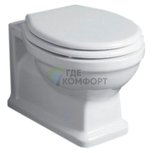 Подвесной унитаз Simas Londra LO918 со стильным дизайном (LO918bi) - фото 1