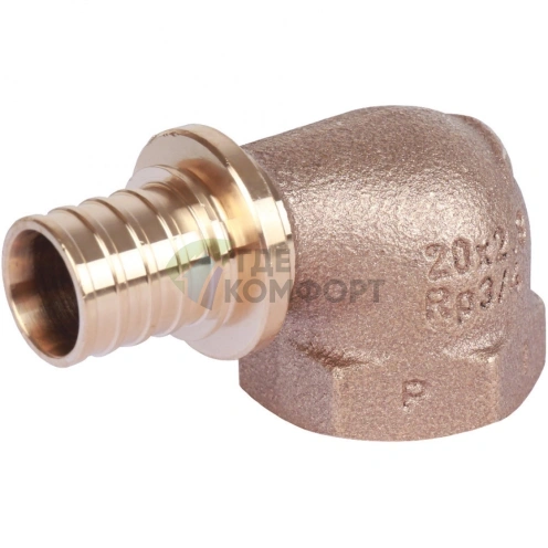 Угольник-переходник с внутренней резьбой 20-3/4 RX+ REHAU (РЕХАУ - 14563561001) - фото 3