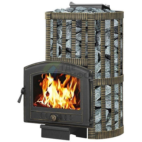 Чугунная печь Везувий Ураган Ковка 16 (224) фото 1