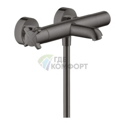 Термостат для ванны AX Citterio E, шлифованный черный хром (36140340) - фото 1