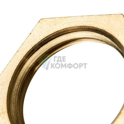 Контргайка STOUT 1/2 латунная - фото 6