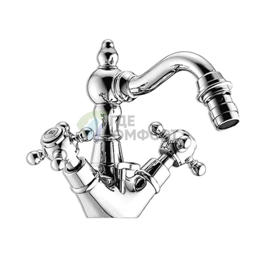 Смеситель для биде SIMAS VICTORIA: настенный, 1 отвод, хром (VIBBM cr) - фото 1