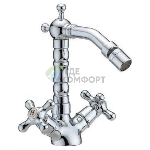 Смеситель для биде Cezares Retro C BS2-01 в ретро-стиле - фото 1