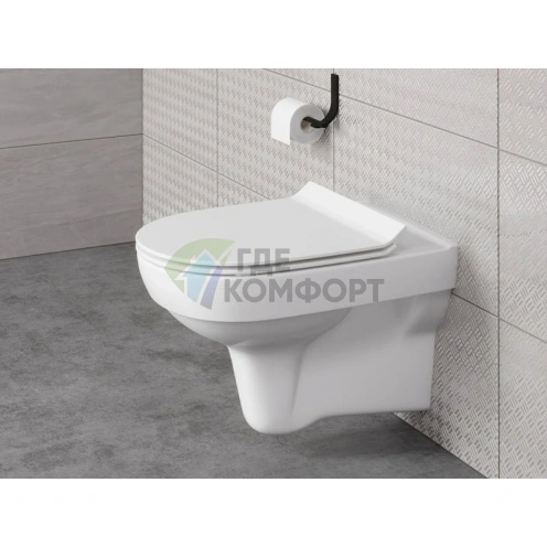 Подвесной унитаз Cersanit City New с технологией CleanOn - фото 5
