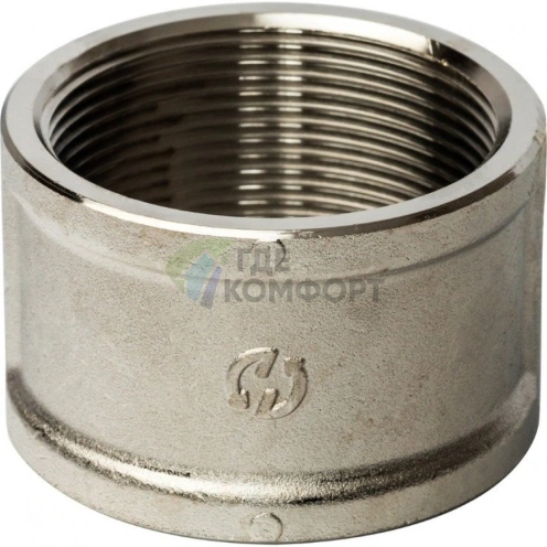 Муфта STOUT ВВ 2 внутренняя резьба никелированная - фото 2