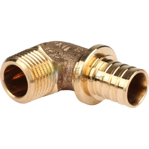 Уголок-переходник с наружной резьбой 20-R 1/2 RX+ REHAU (РЕХАУ - 14563481001) - фото 1